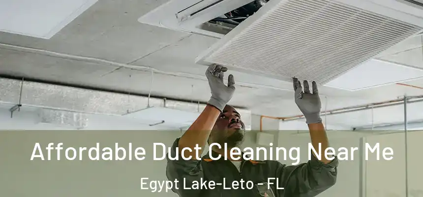 Affordable Duct Cleaning Near Me Egypt Lake-Leto - FL