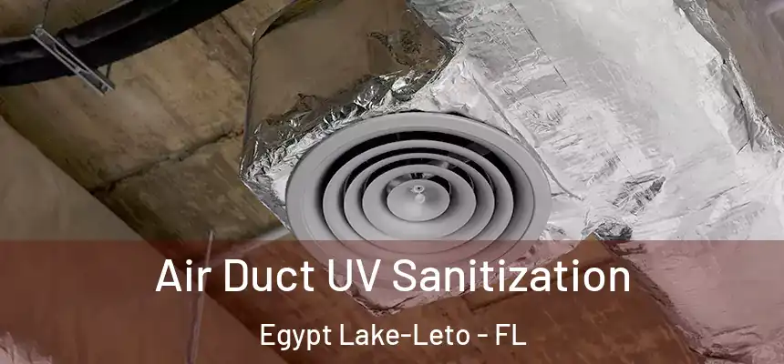  Air Duct UV Sanitization Egypt Lake-Leto - FL