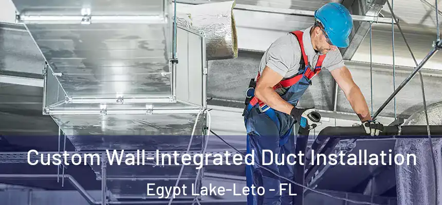 Custom Wall-Integrated Duct Installation Egypt Lake-Leto - FL
