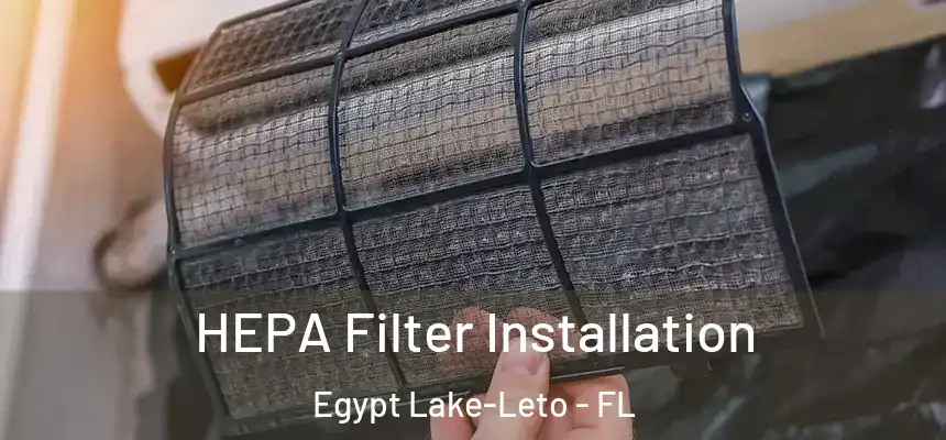 HEPA Filter Installation Egypt Lake-Leto - FL