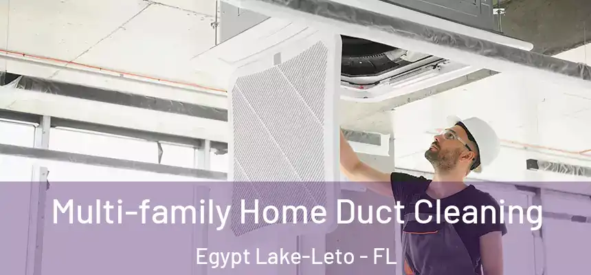 Multi-family Home Duct Cleaning Egypt Lake-Leto - FL